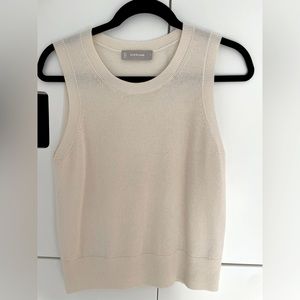 Everlane cashmere blend sleeveless sweater / tank